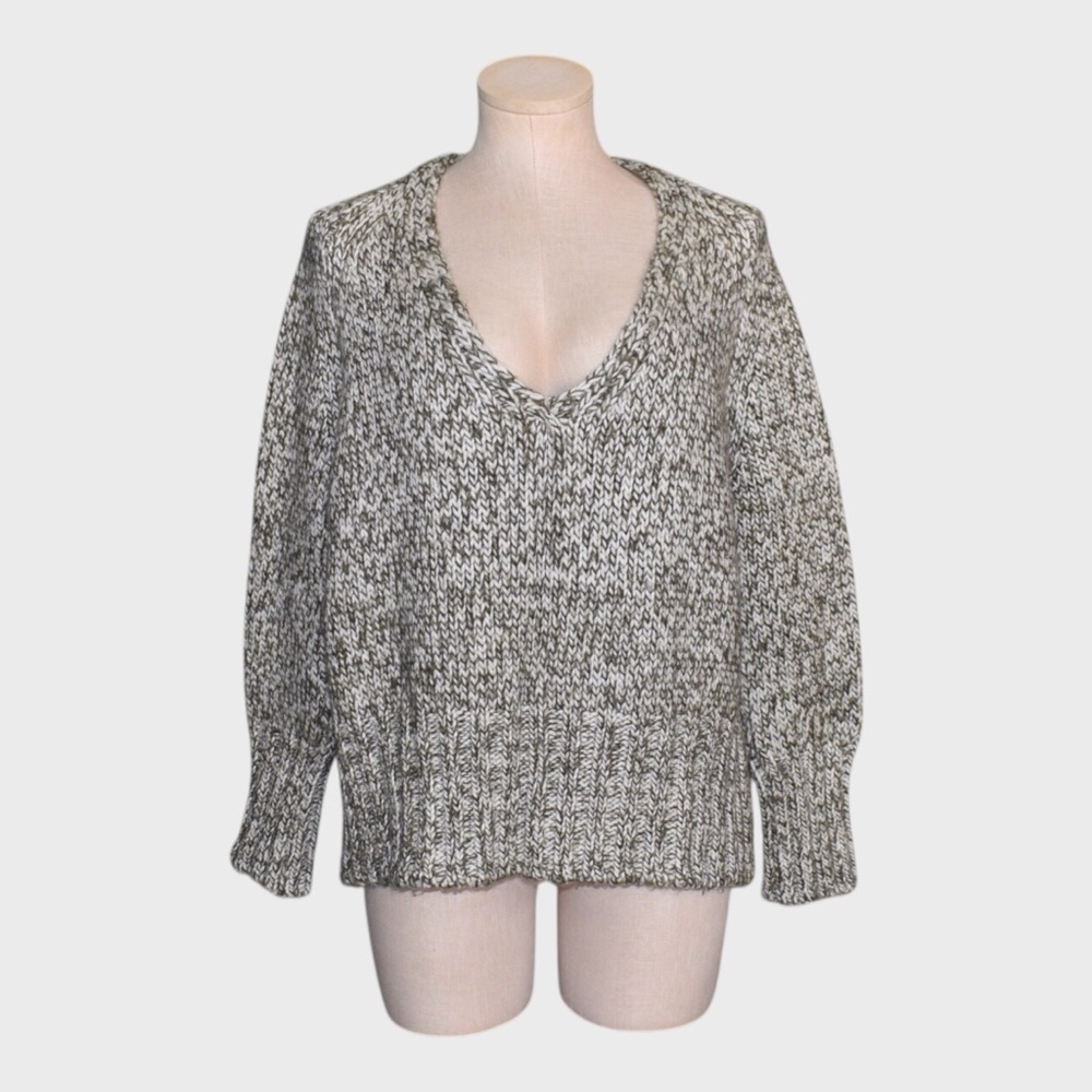 ZARA Knit Chunky Marled Sweater